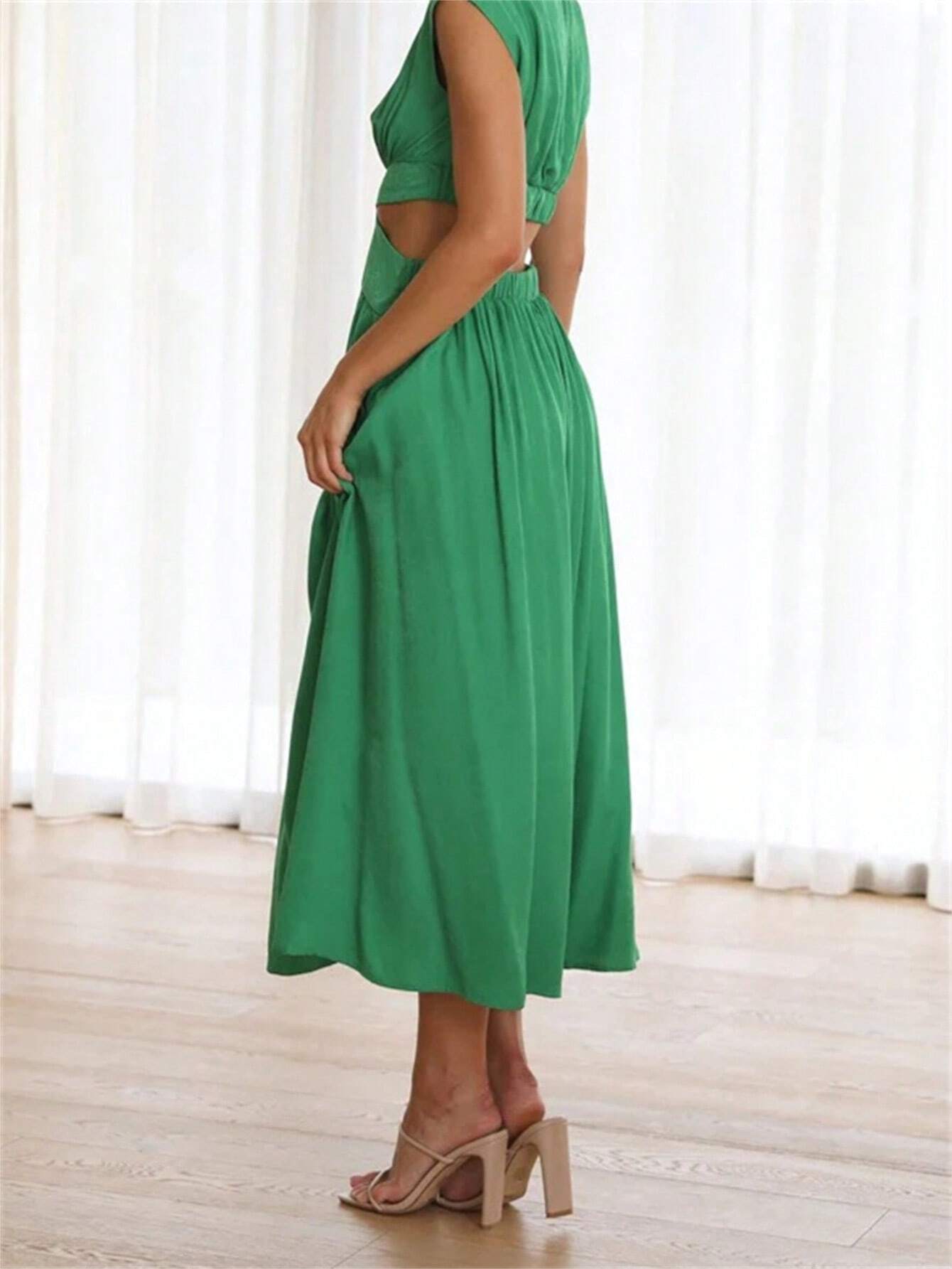 Sexy Waist-Revealing Bodycon Dress
