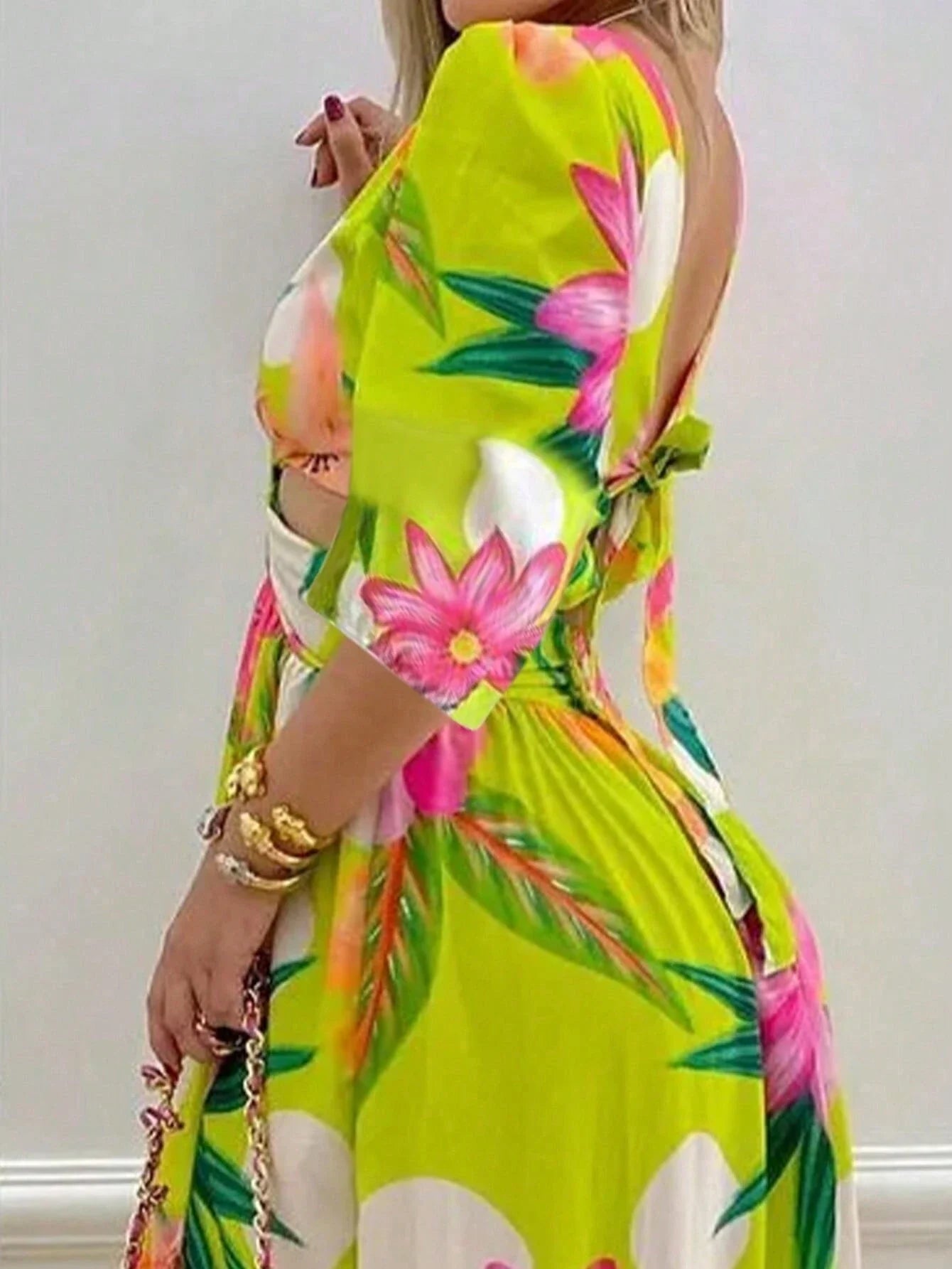 Casual & Holiday Slit Dress