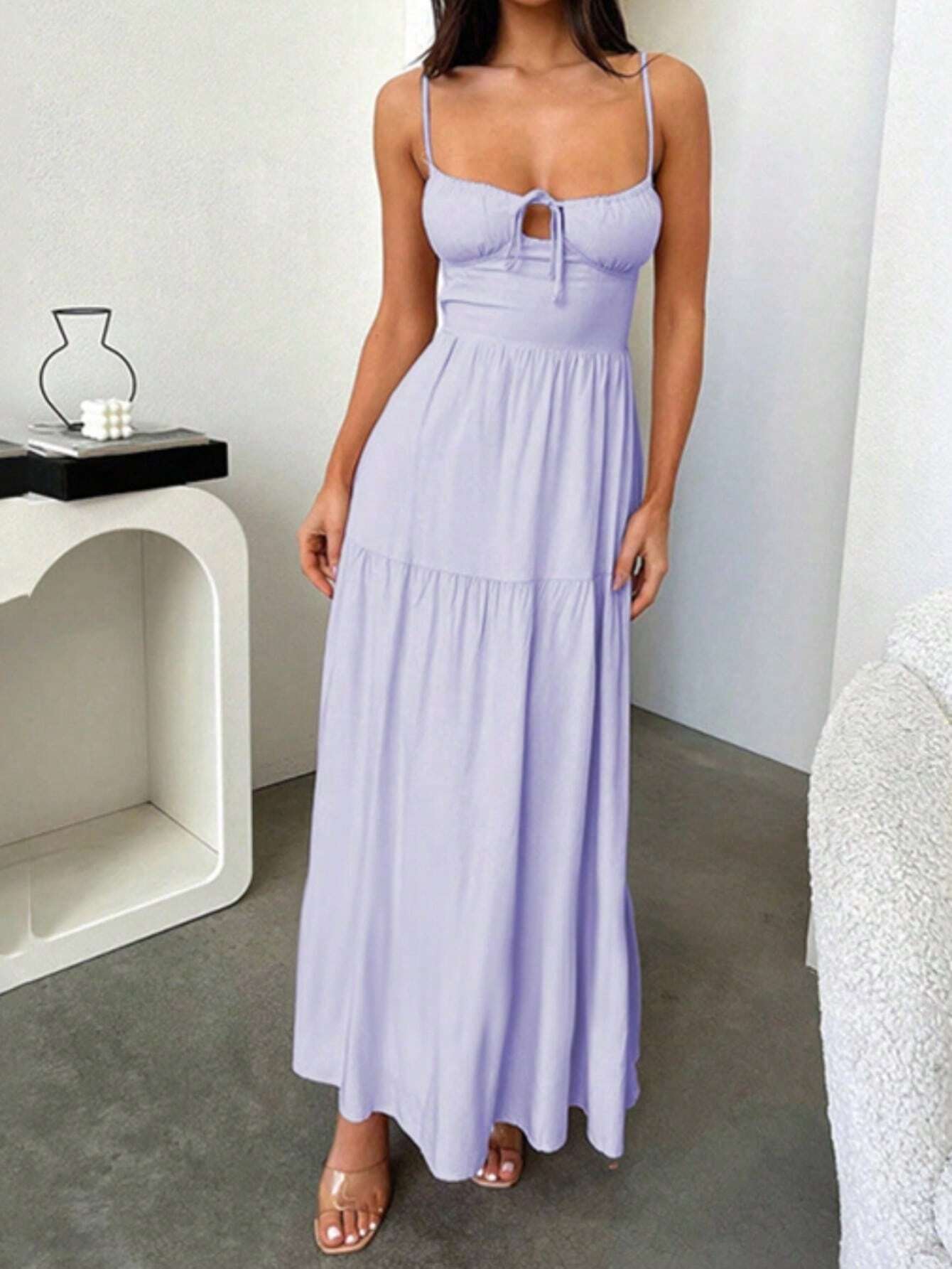 Spaghetti Strap Vacation Dress
