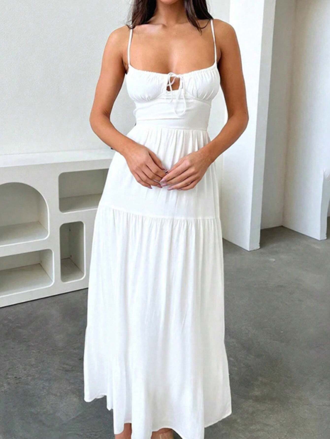 Spaghetti Strap Vacation Dress