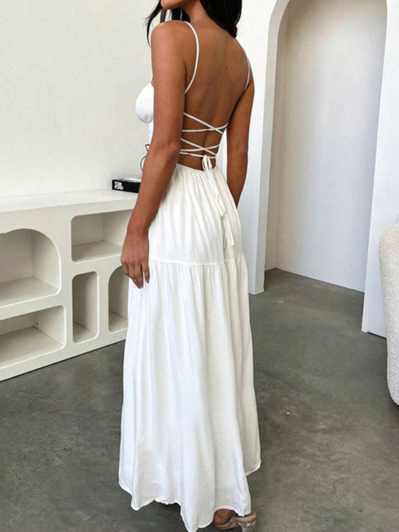 Spaghetti Strap Vacation Dress