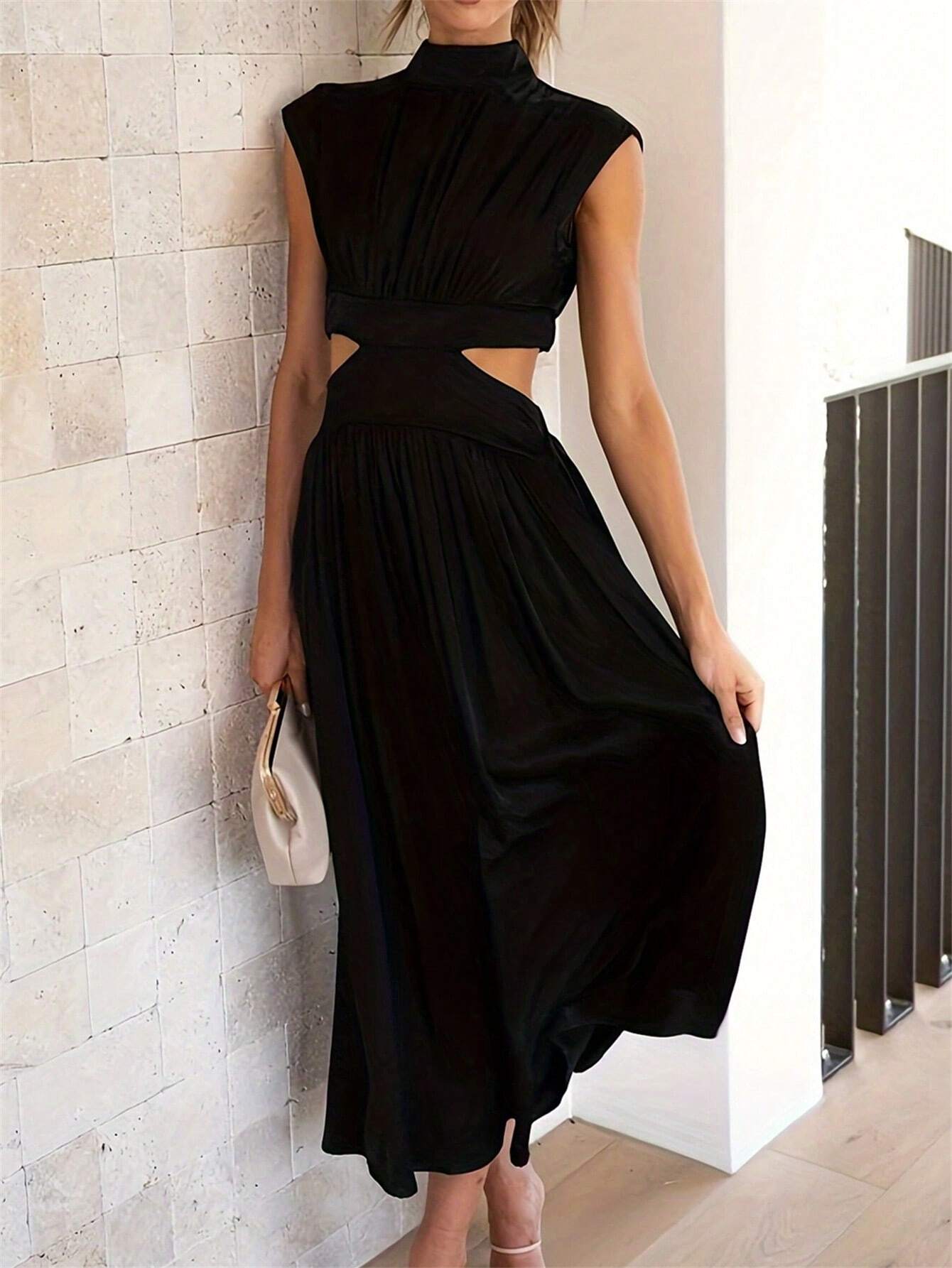 Sexy Waist-Revealing Bodycon Dress