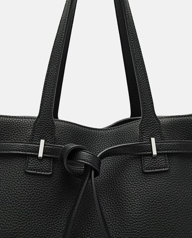 Celinea Black Everyday Bucket Bag