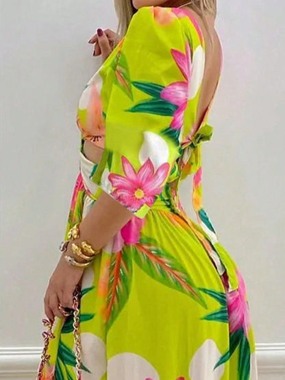Casual & Holiday Slit Dress